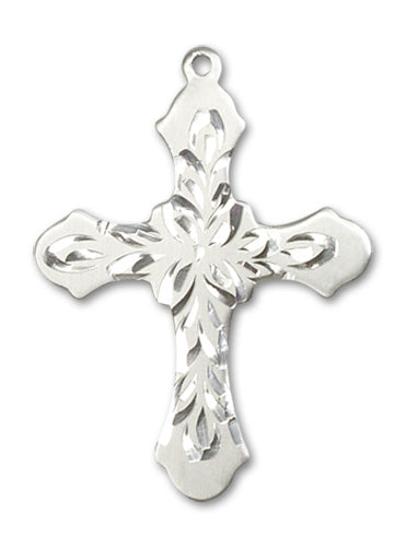 Cross Custom Pendant - Sterling Silver