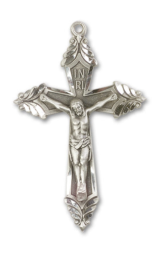 Crucifix Custom Pendant - Sterling Silver