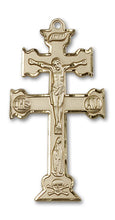 Load image into Gallery viewer, Caravaca Crucifix Custom Pendant - Yellow Gold
