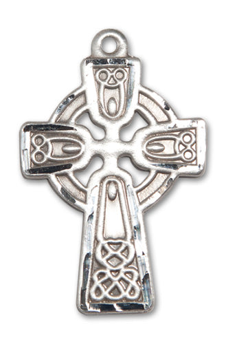 Celtic Cross Custom Pendant - Sterling Silver