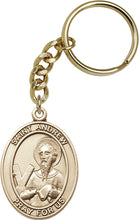 Load image into Gallery viewer, St. Andrew Keychain - Gold Oxide
