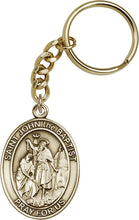 Load image into Gallery viewer, St. John the Baptist Keychain - Gold Oxide
