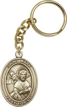Load image into Gallery viewer, St. Mark Keychain - Gold Oxide
