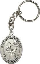 Load image into Gallery viewer, St. Mary Magdalene Keychain - Silver Oxide
