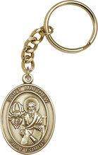 Load image into Gallery viewer, St. Matthew Keychain - Gold Oxide
