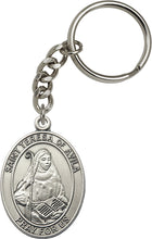 Load image into Gallery viewer, St. Teresa of Avila Keychain - Silver Oxide

