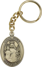 Load image into Gallery viewer, Maria Stein Keychain - Gold Oxide
