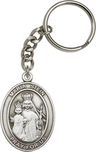 Load image into Gallery viewer, Maria Stein Keychain - Silver Oxide

