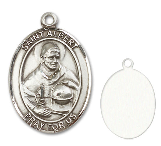St. Albert the Great Custom Medal - Sterling Silver