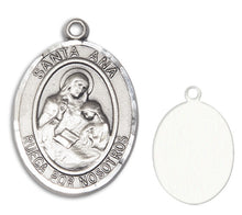 Load image into Gallery viewer, St. Ann Custom Medal - Sterling Silver
