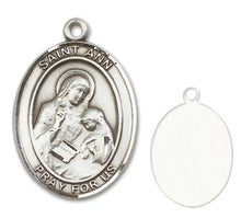 Load image into Gallery viewer, St. Ann Custom Medal - Sterling Silver
