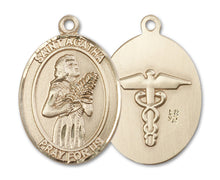 Load image into Gallery viewer, St. Agatha / Nurse Custom Medal - Yellow Gold
