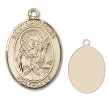Load image into Gallery viewer, St. Apollonia Custom Medal - Yellow Gold
