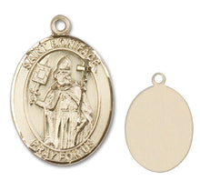 Load image into Gallery viewer, St. Boniface Custom Medal - Yellow Gold
