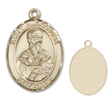 Load image into Gallery viewer, St. Alexander Sauli Custom Medal - Yellow Gold
