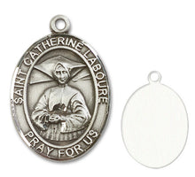 Load image into Gallery viewer, St. Catherine Laboure Custom Medal - Sterling Silver

