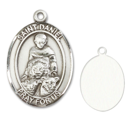 St. Daniel Custom Medal - Sterling Silver