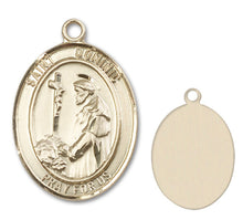 Load image into Gallery viewer, St. Dominic de Guzman Custom Medal - Yellow Gold
