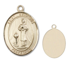Load image into Gallery viewer, St. Genesius of Rome Custom Medal - Yellow Gold
