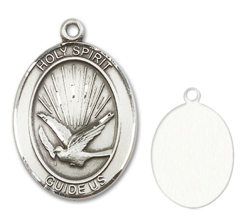 Holy Spirit Custom Medal - Sterling Silver