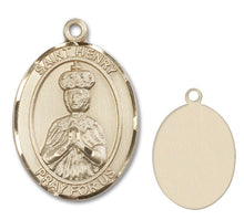 Load image into Gallery viewer, St. Henry II Custom Medal - Yellow Gold
