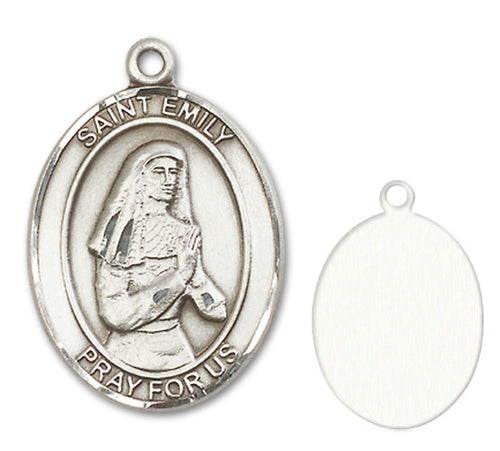 St. Emily de Vialar Custom Medal - Sterling Silver