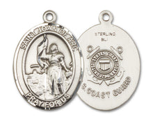 Load image into Gallery viewer, St. Joan of Arc / Coast Guard Custom Medal - Sterling Silver
