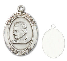 Load image into Gallery viewer, St. John Bosco Custom Medal - Sterling Silver
