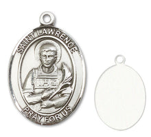 Load image into Gallery viewer, St. Lawrence Custom Medal - Sterling Silver

