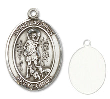 Load image into Gallery viewer, St. Lazarus Custom Medal - Sterling Silver
