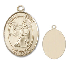 Load image into Gallery viewer, St. Luke the Apostle Custom Medal - Yellow Gold
