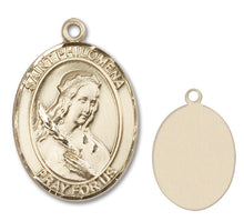 Load image into Gallery viewer, St. Philomena Custom Medal - Yellow Gold
