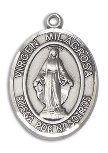 Miraculous Custom Medal - Sterling Silver