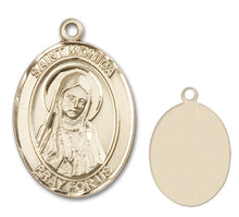 Load image into Gallery viewer, St. Monica Custom Medal - Yellow Gold
