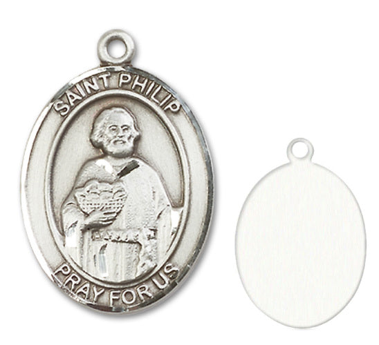 St. Philip the Apostle Custom Medal - Sterling Silver