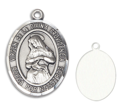 Our Lady of Providence Custom Medal - Sterling Silver