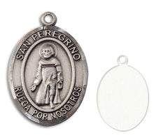 Load image into Gallery viewer, San Peregrino Custom Medal - Sterling Silver
