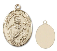 Load image into Gallery viewer, St. Martin de Porres Custom Medal - Yellow Gold
