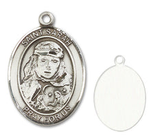 Load image into Gallery viewer, St. Sarah Custom Medal - Sterling Silver
