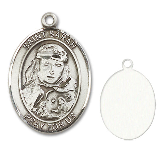 St. Sarah Custom Medal - Sterling Silver