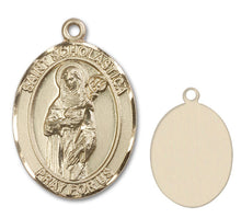 Load image into Gallery viewer, St. Scholastica Custom Medal - Yellow Gold
