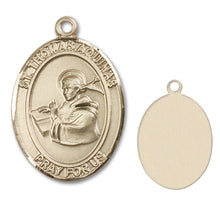 Load image into Gallery viewer, St. Thomas Aquinas Custom Medal - Yellow Gold
