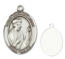 Load image into Gallery viewer, St. Thomas More Custom Medal - Sterling Silver
