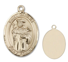 Load image into Gallery viewer, St. Casimir of Poland Custom Medal - Yellow Gold
