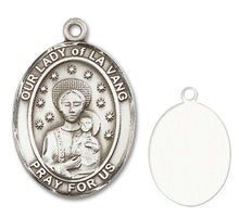 Load image into Gallery viewer, Our Lady of La Vang Custom Medal - Sterling Silver
