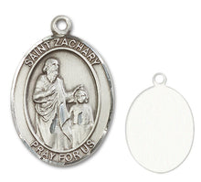 Load image into Gallery viewer, St. Zachary Custom Medal - Sterling Silver
