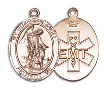 Load image into Gallery viewer, Guardian Angel / EMT Custom Medal - Yellow Gold
