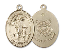 Load image into Gallery viewer, Guardian Angel / Coast Guard Custom Medal - Yellow Gold
