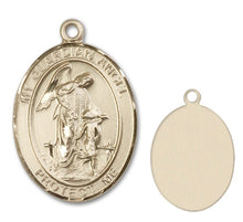Load image into Gallery viewer, Guardian Angel Custom Medal - Yellow Gold
