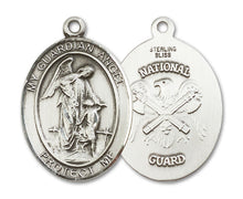 Load image into Gallery viewer, Guardian Angel / Nat&#39;l Guard Custom Medal - Sterling Silver
